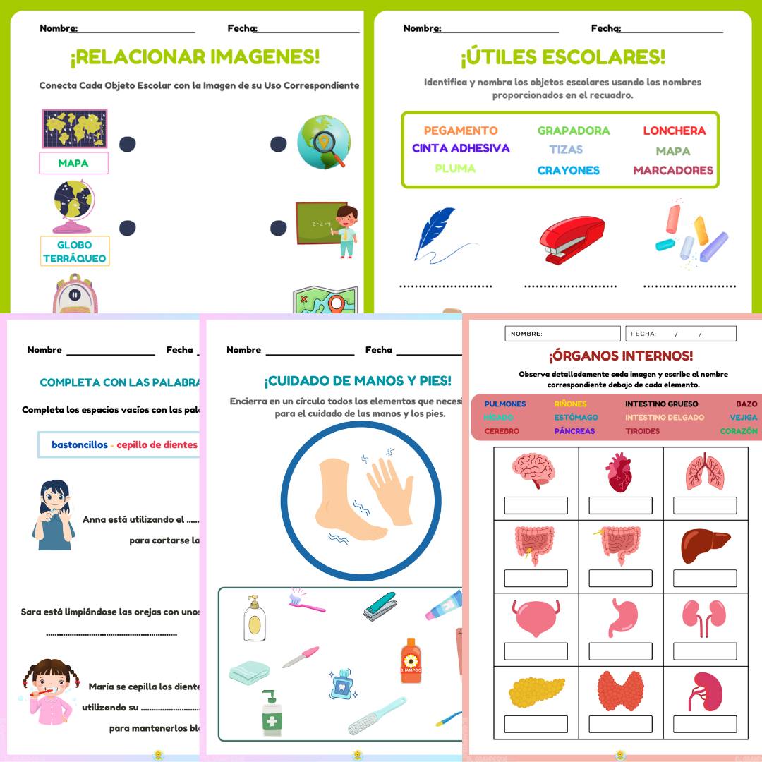 📚 Mega Pack Educativo: +2000 Actividades en español🎉