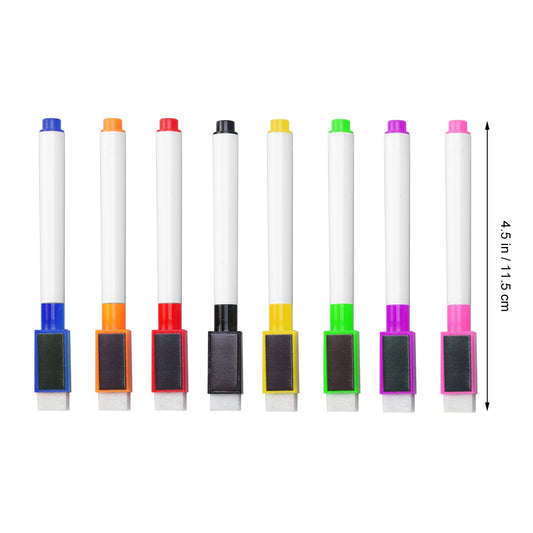 🖍️ Pack de 8 Rotuladores Magnéticos de Colores Vibrantes 🖍️